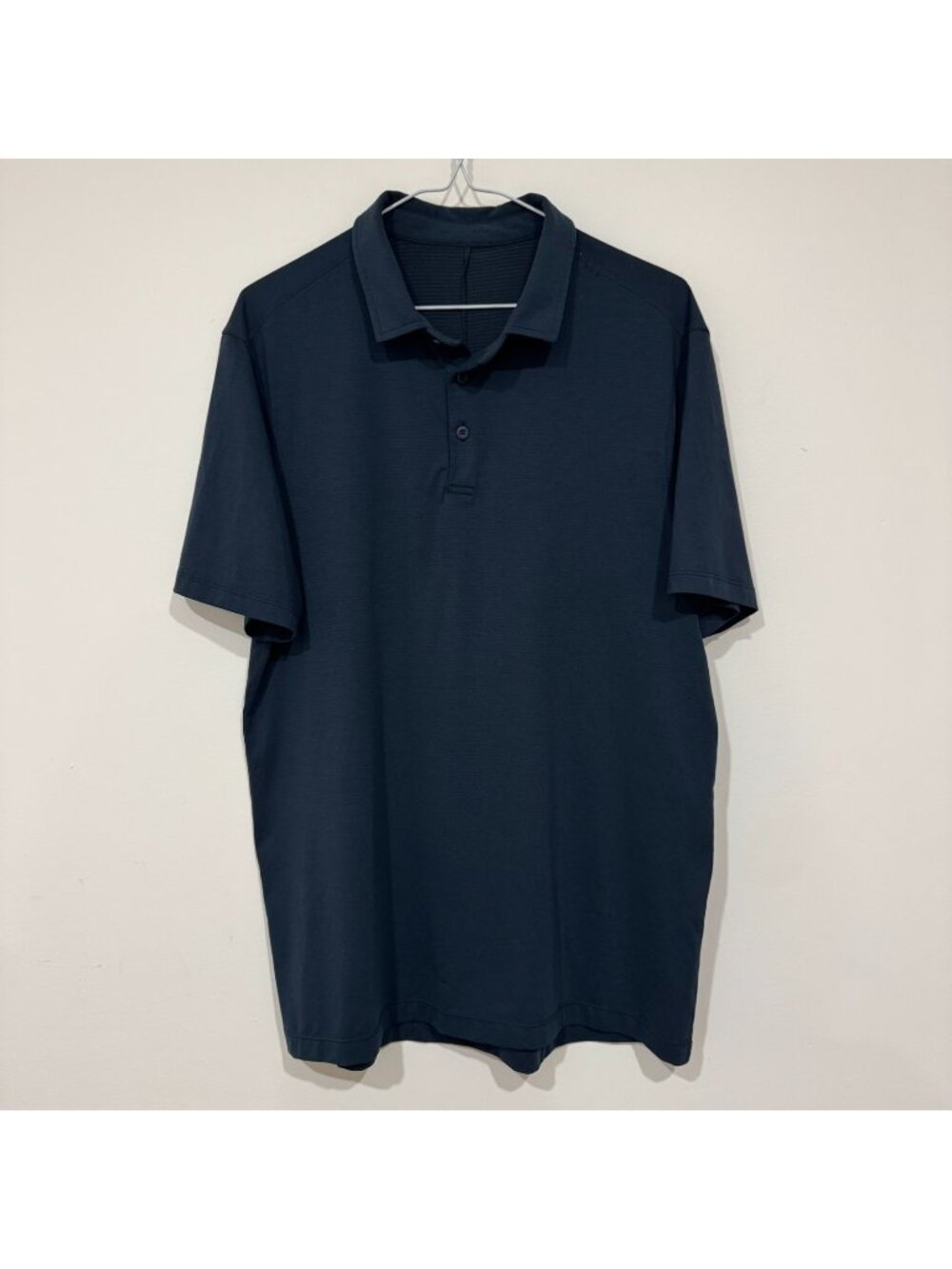 Lululemon Mens Evolution Short Sleeve Polo True Navy Size L